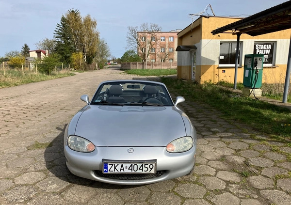 Mazda MX-5 cena 22000 przebieg: 242000, rok produkcji 1999 z Zbąszynek małe 596